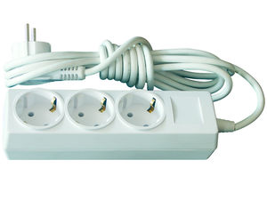 Удлинитель 3-х местный, с заземляющим контактом, 3 метра, У16-198 в индуальной упаковке