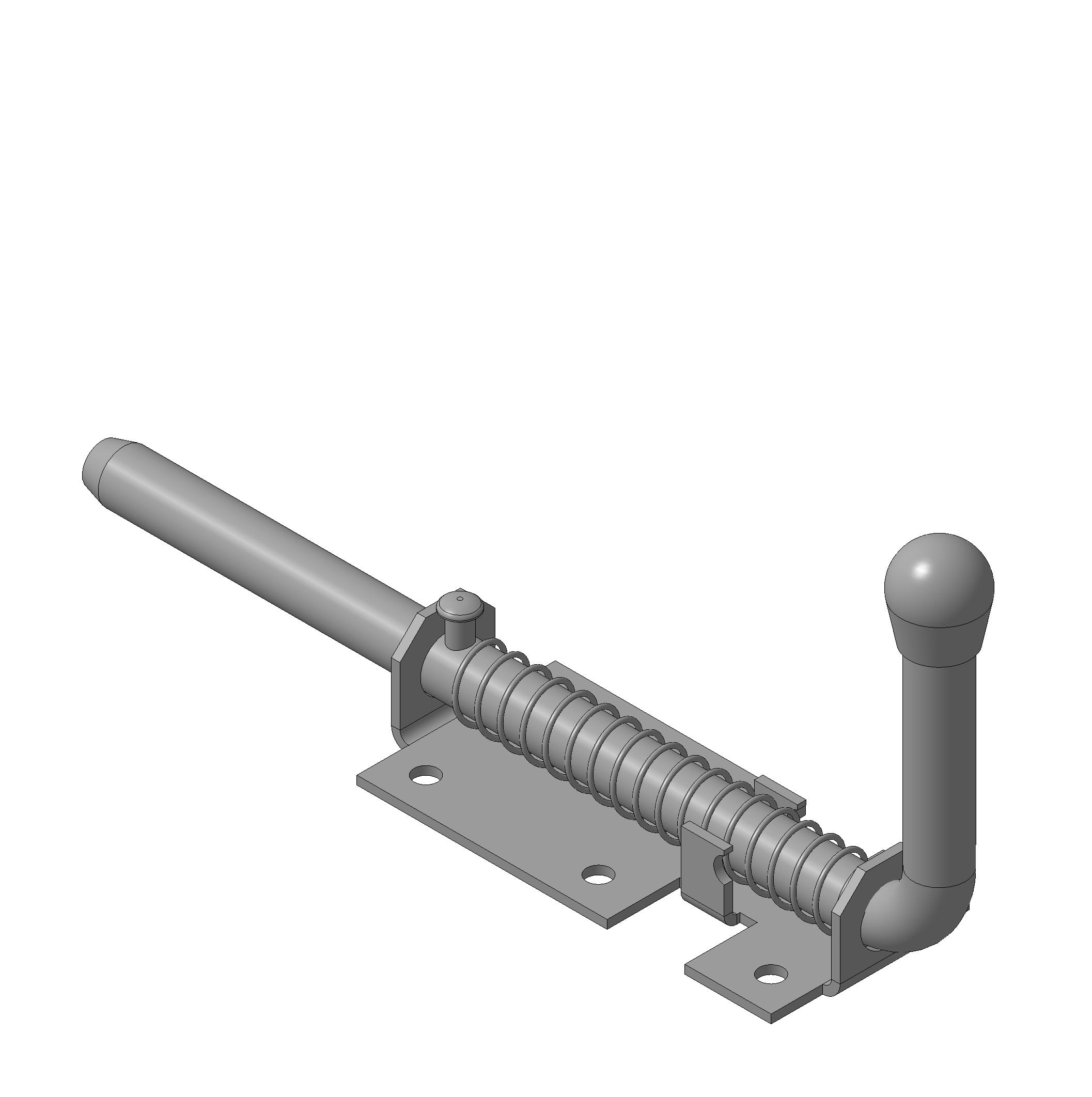 Задвижка гаражная ЗГ-200 (кор)х20  