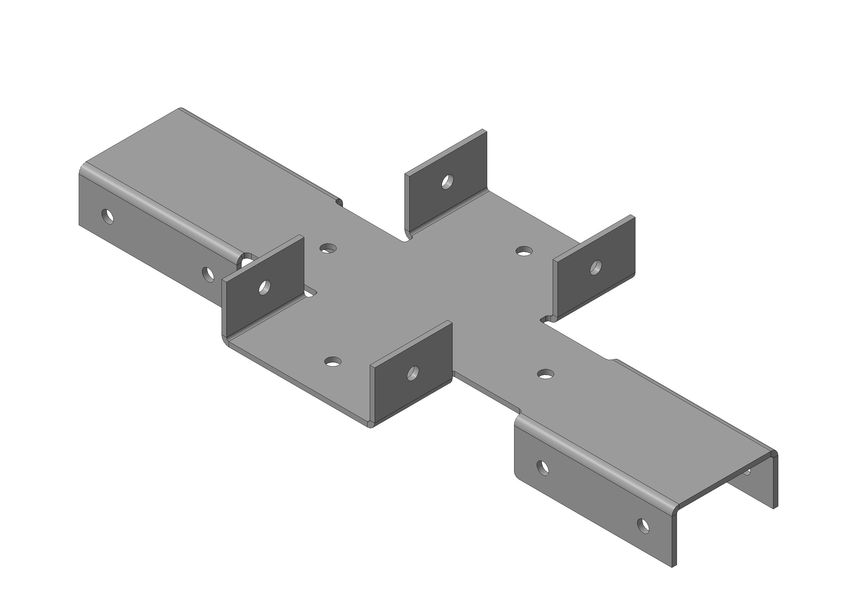 Кронштейн для забора (кор)х30  