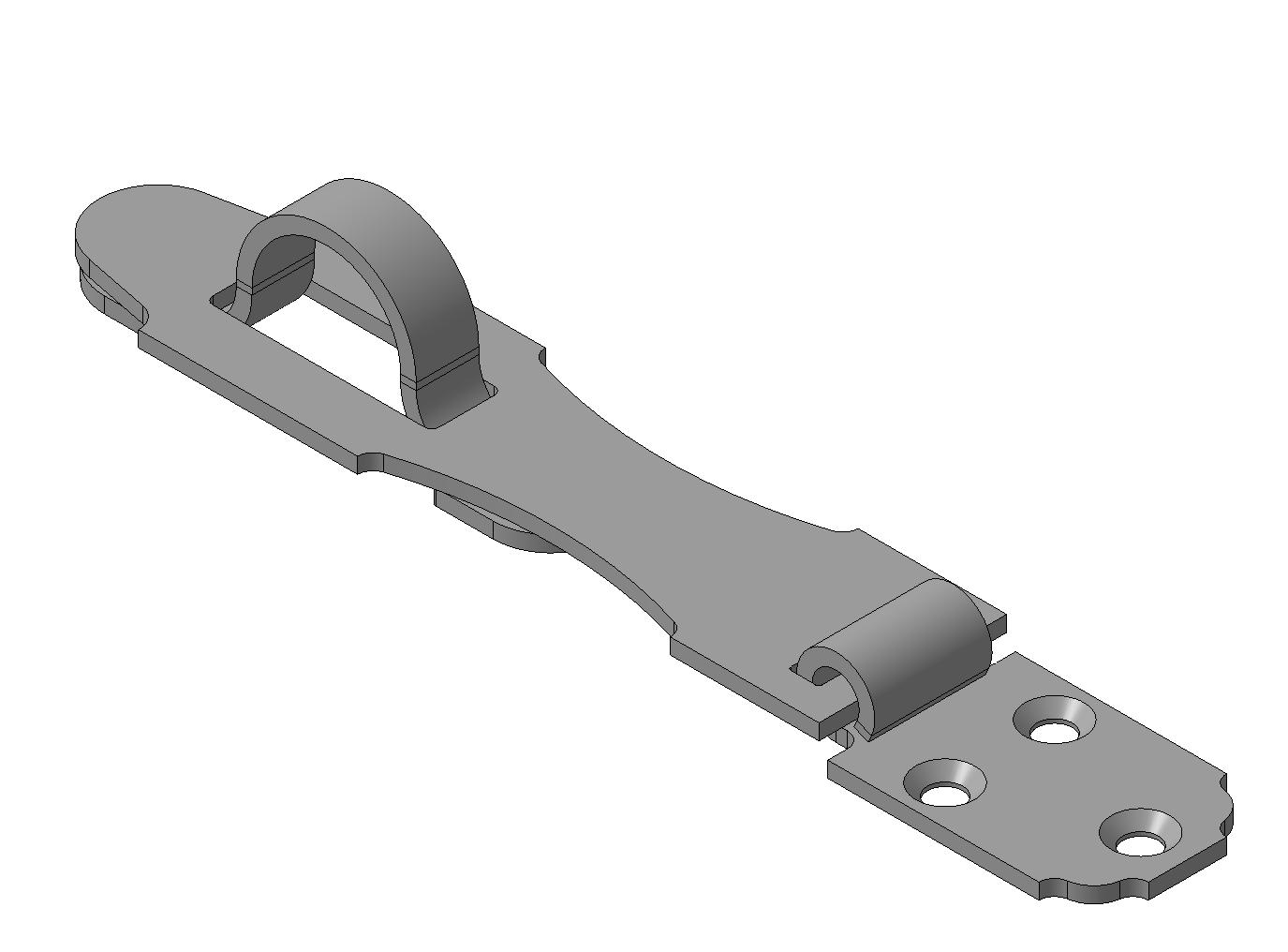 Накладка дверная НД-140 (кор)х150  