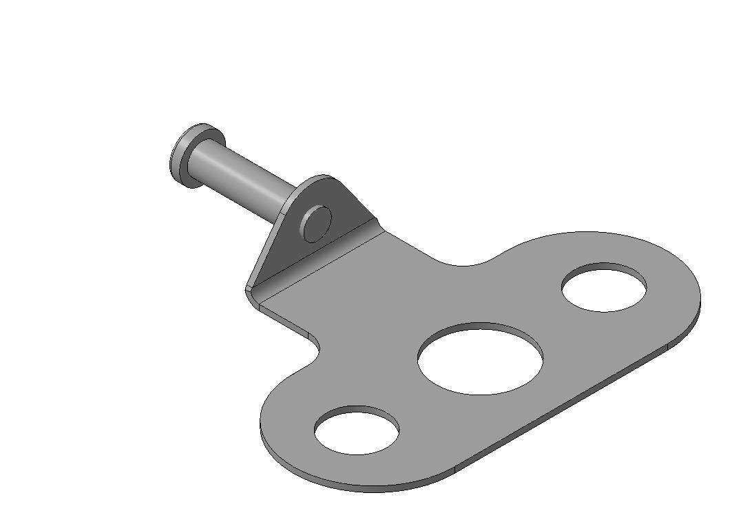 Кронштейн оконного ограничителя (кор)х300  