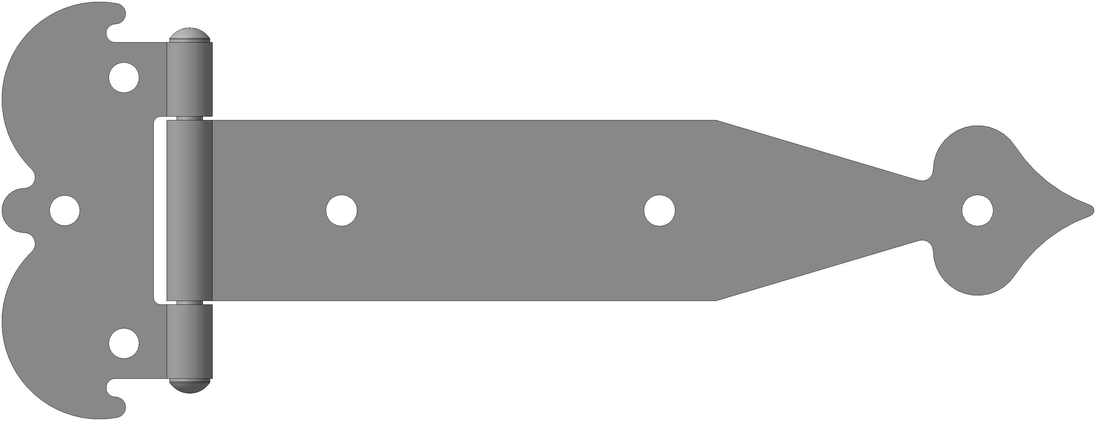 Петля-стрела фигурная ПСФ-250(кор)х24   