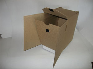 Коробка архивная из гофрокартона  стандартная А 4