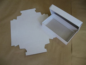 Коробка картонная для укладки творожной массы фасованной