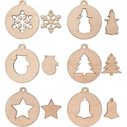 Набор сувениров (елочные украшения)