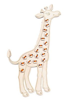 Игра-шнуровка для детей 3+ "Жираф"