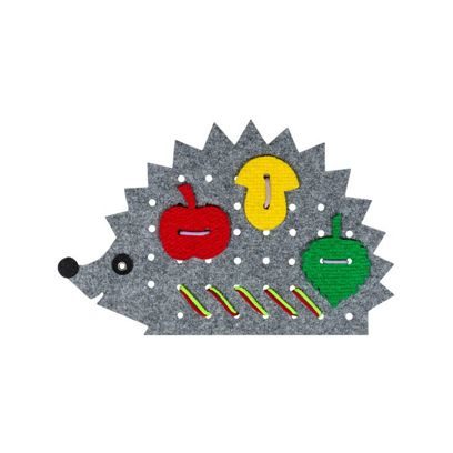 Игра-шнуровка для детей 3+ "Ёж"