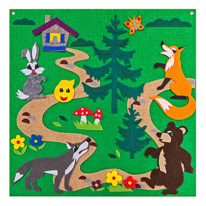 Игра театр-сказка для детей 3+ "Колобок"