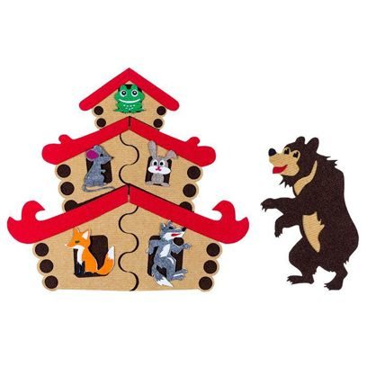 Игра театр-сказка для детей 3+ "Теремок"