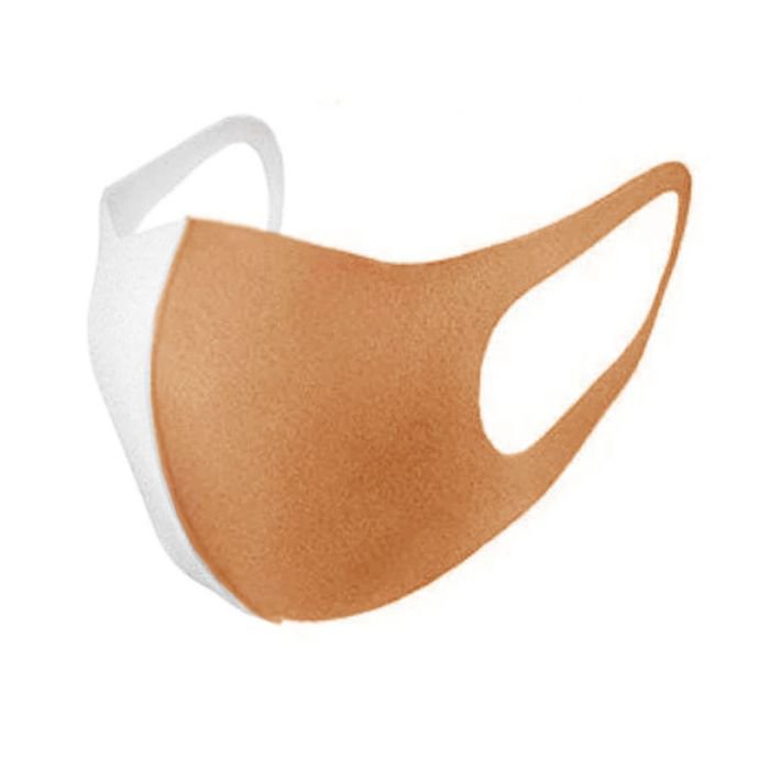 Маска многоразовая неопреновая, двухцветная "микс" (5 шт.)