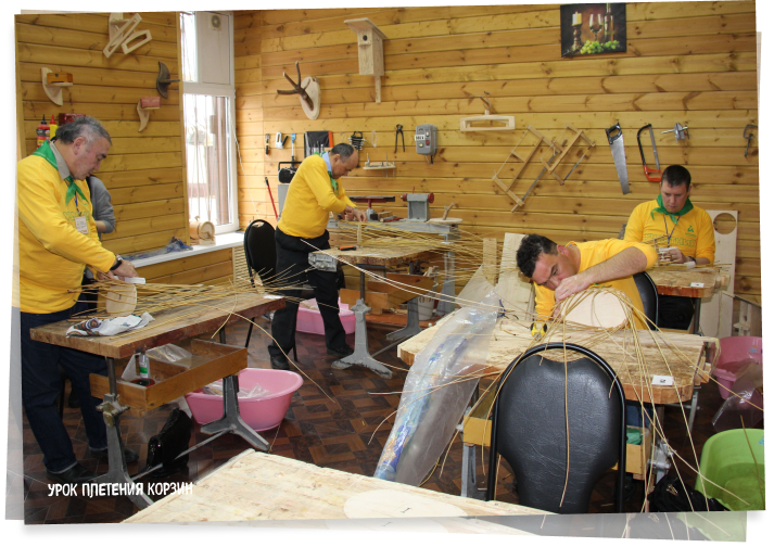 Урок плетения корзин