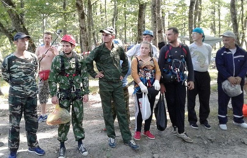 Незрячие туристы Краснодарской региональной организации ВОС съехались на Краевой спортивный туристический слёт среди инвалидов по зрению