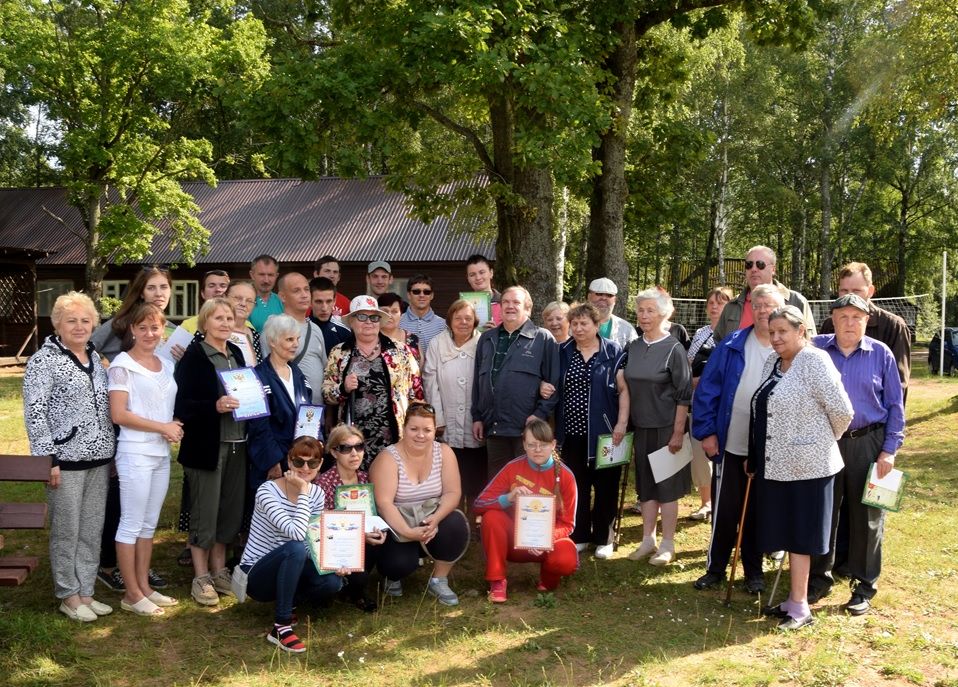 Псковская региональная организация ВОС провела областную летнюю Спартакиаду среди инвалидов по зрению