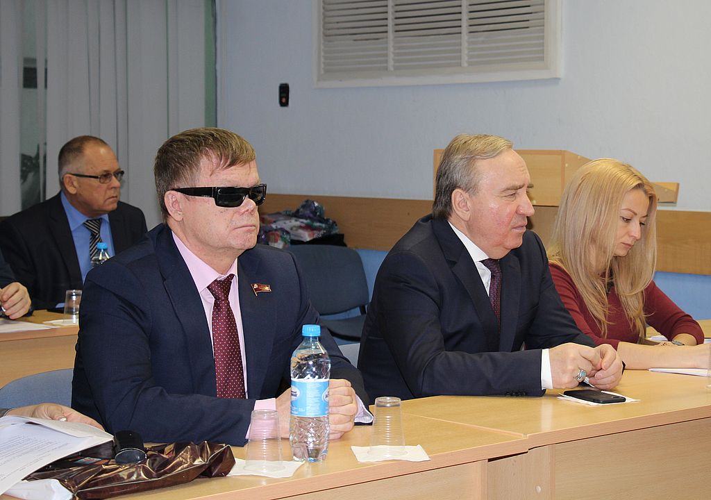 Вице-президенты ВОС В. С. Вшивцев и В. В. Сипкин