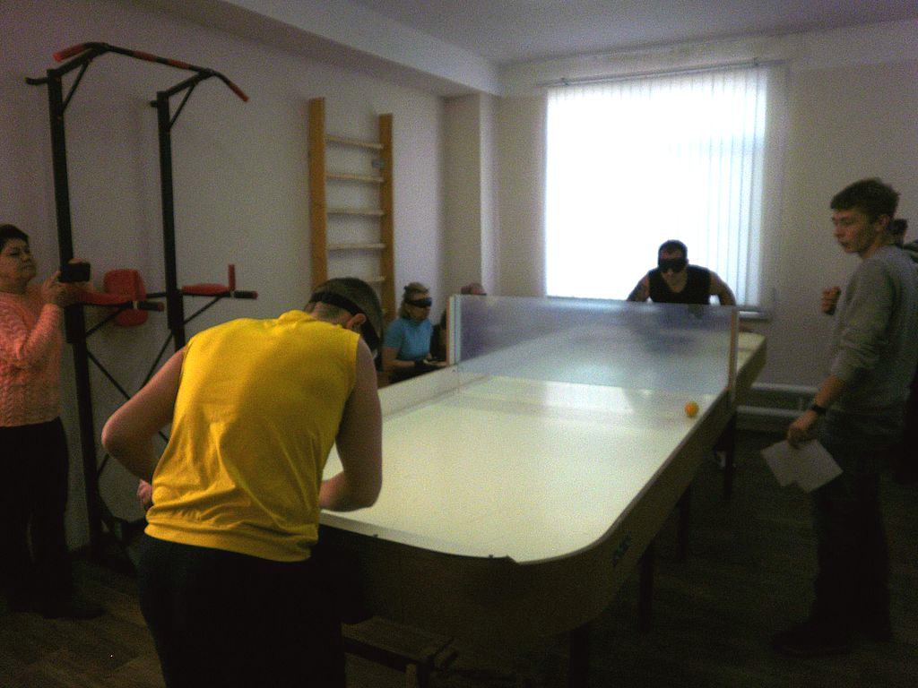 В Курганской региональной организации ВОС состоялся чемпионат Уральского Федерального округа по настольному теннису для слепых