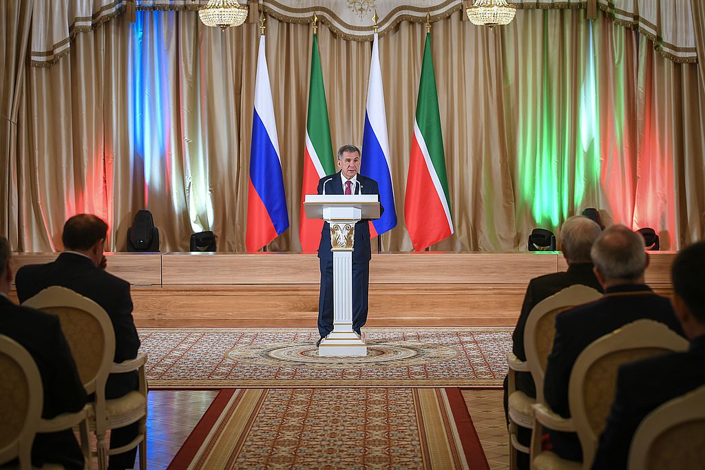 Председатель Татарской региональной организации ВОС В. А. Федорин награждён медалью ордена «За заслуги перед Отечеством» II степени