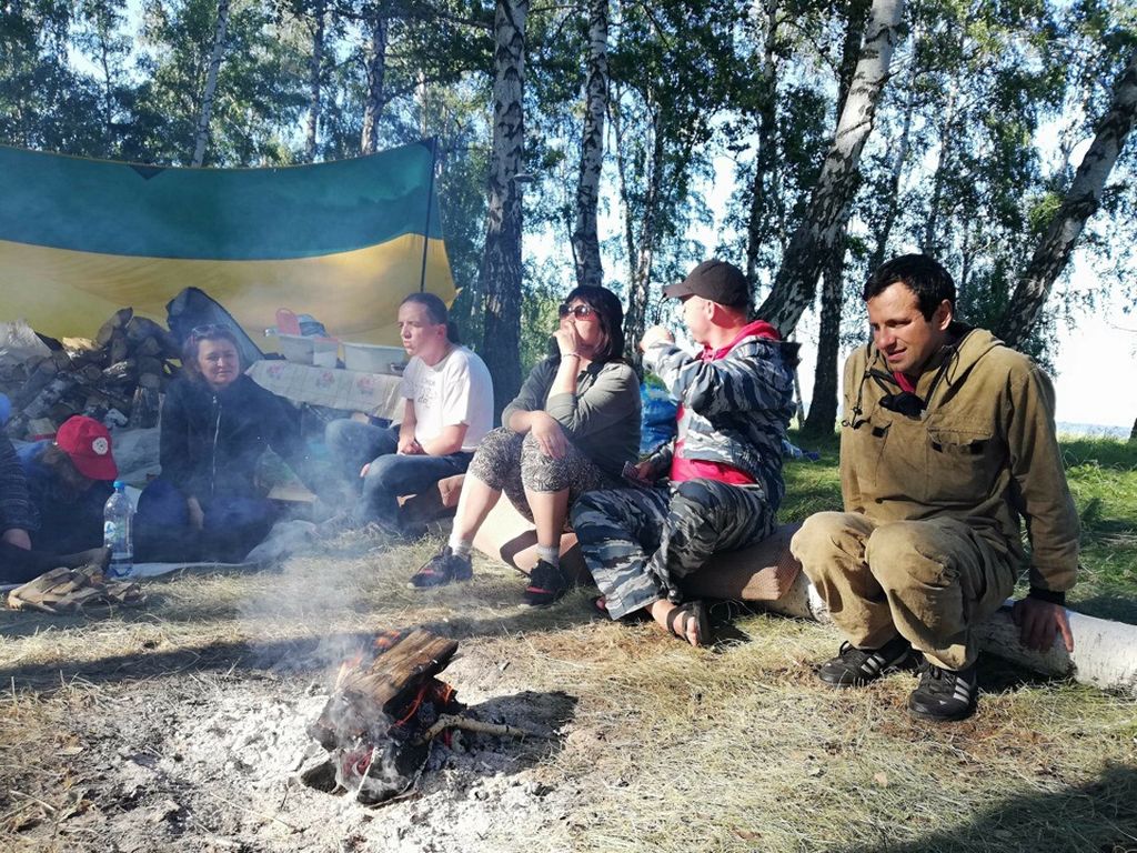 Посиделки у костра