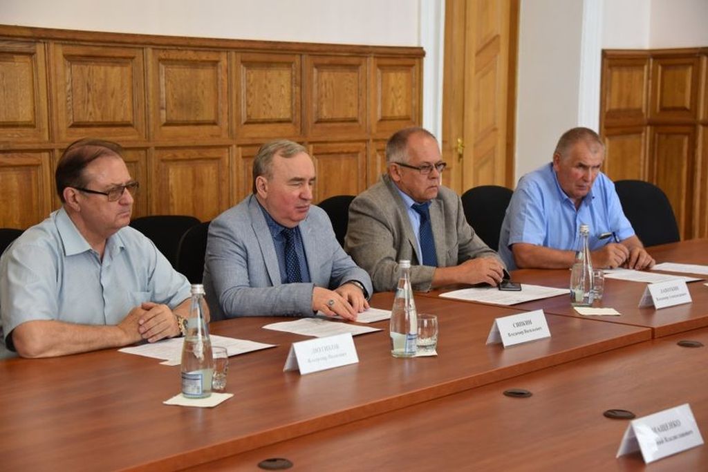 Выступление представителей ВОС