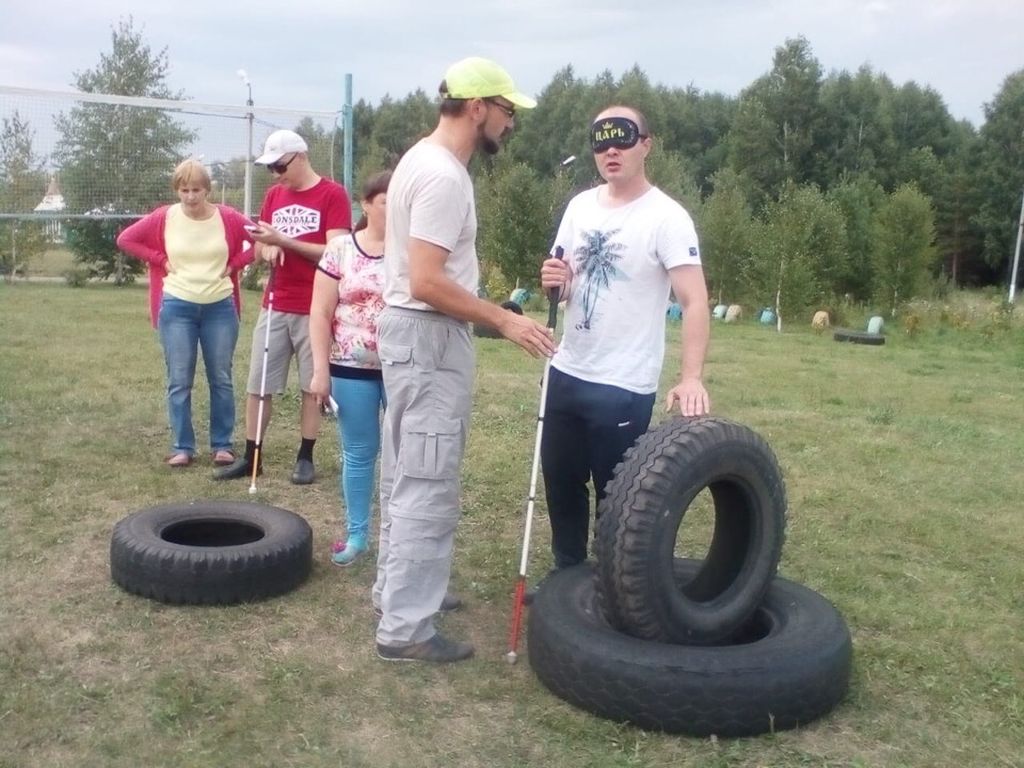 Прохождение полосы препятствий