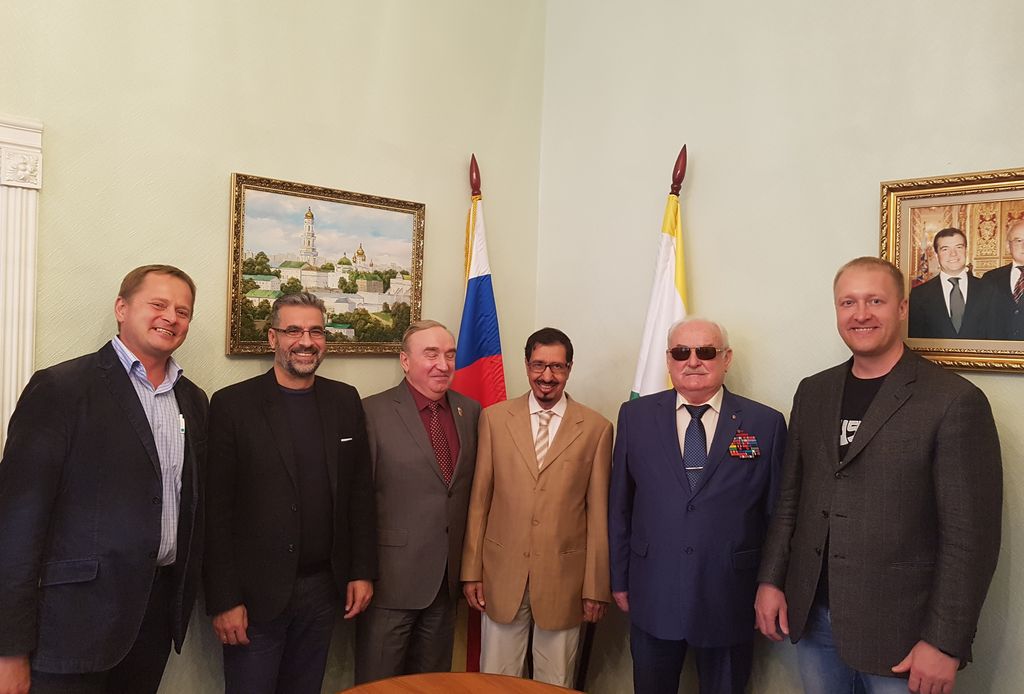 Президент ВОС принимает делегацию Саудовской Аравии