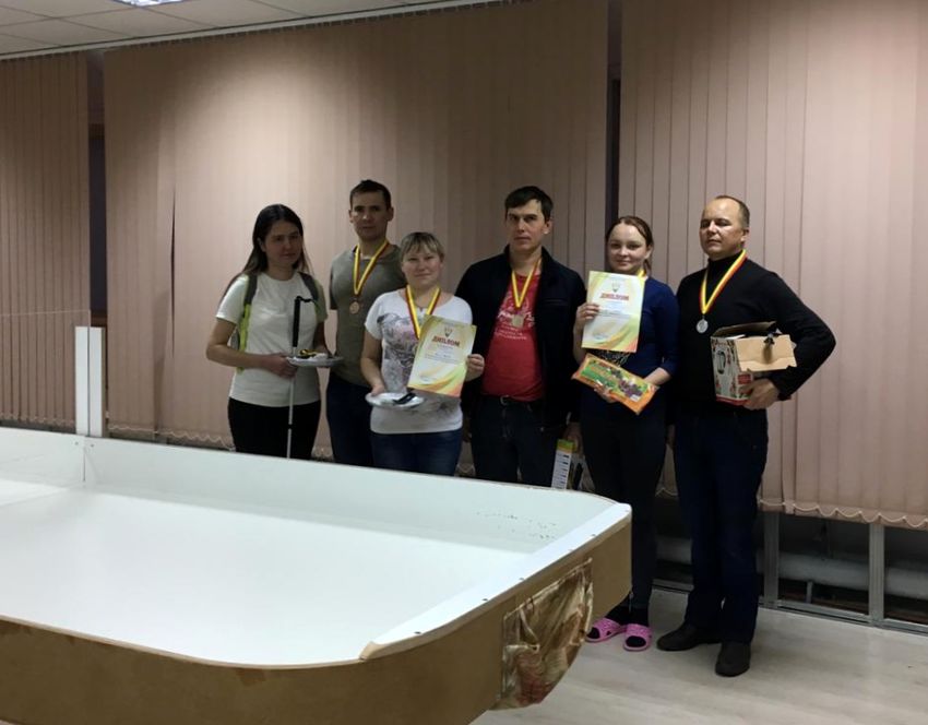 В Республике Чувашия прошел региональный Чемпионат по настольному теннису слепых