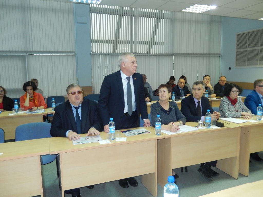 Выступление председателя Татарской РО ВОС В. А. Федорина