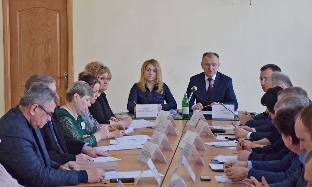 Совещание с заместителем губернатора Брянской области