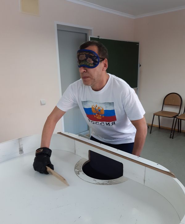 Игрок за теннисным столом