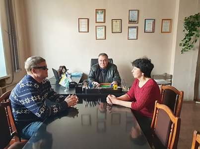 На переговорах с генеральным директором предприятия