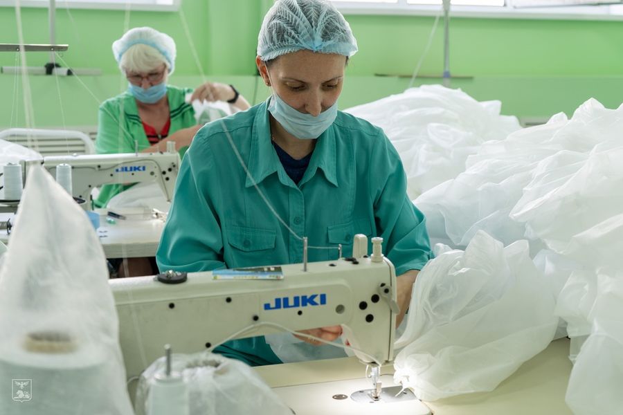 Руководство Белгородской области выразило благодарность сотрудникам Учебно-производственного предприятия ВОС «Оскольское» за работу в период пандемии