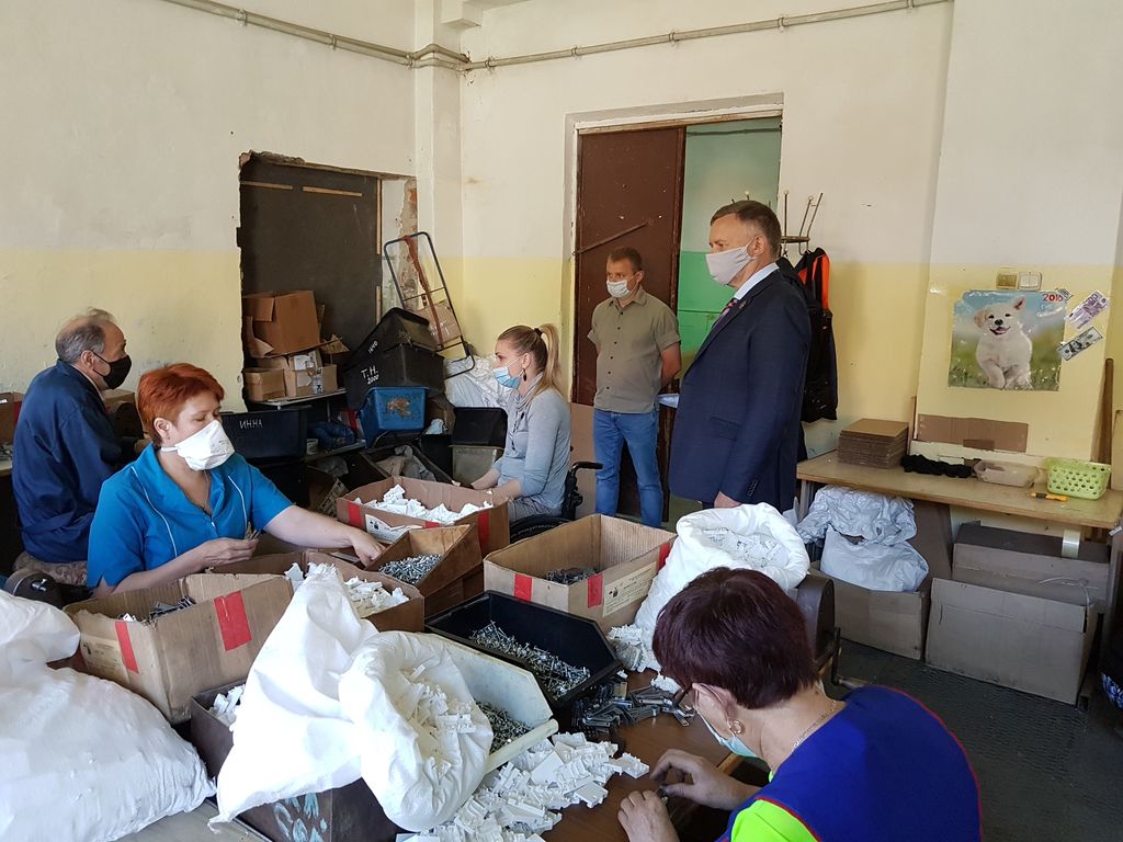 Посещение предприятия ВОС ООО «КП «Тизкур»