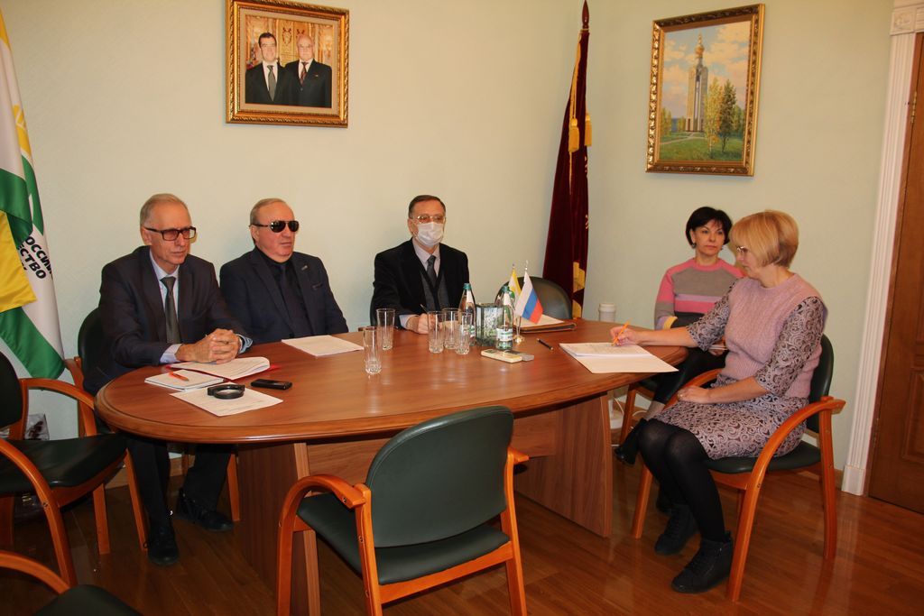 Члены ЦП ВОС и ответственные сотрудники Аппарата управления ВОС