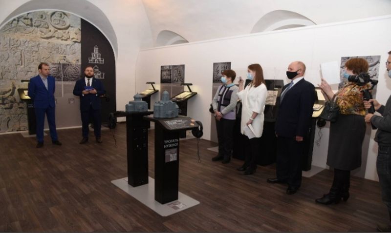 Церемония открытия выставки