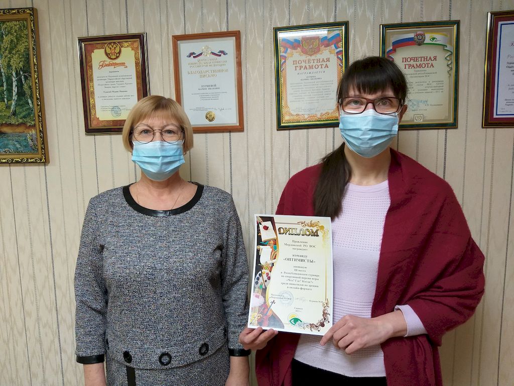 Мордовская региональная организация ВОС провела Республиканский турнир по спортивной версии игры «Что? Где? Когда?»