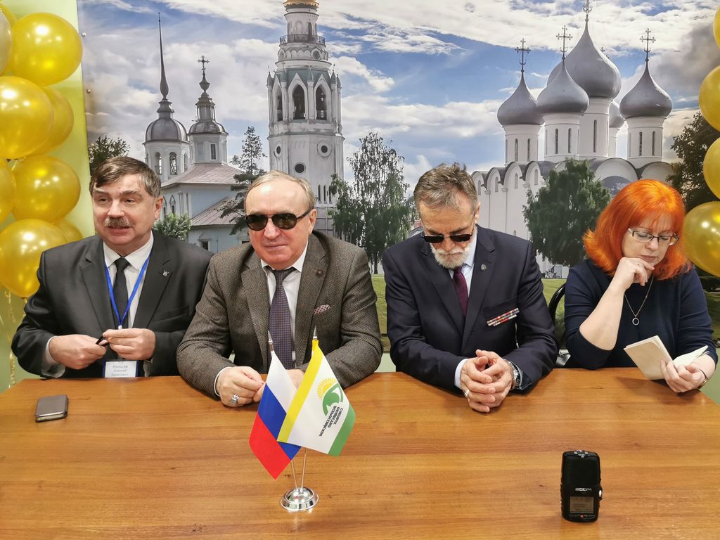 Президент ВОС В. В. Сипкин подводит итоги мероприятия