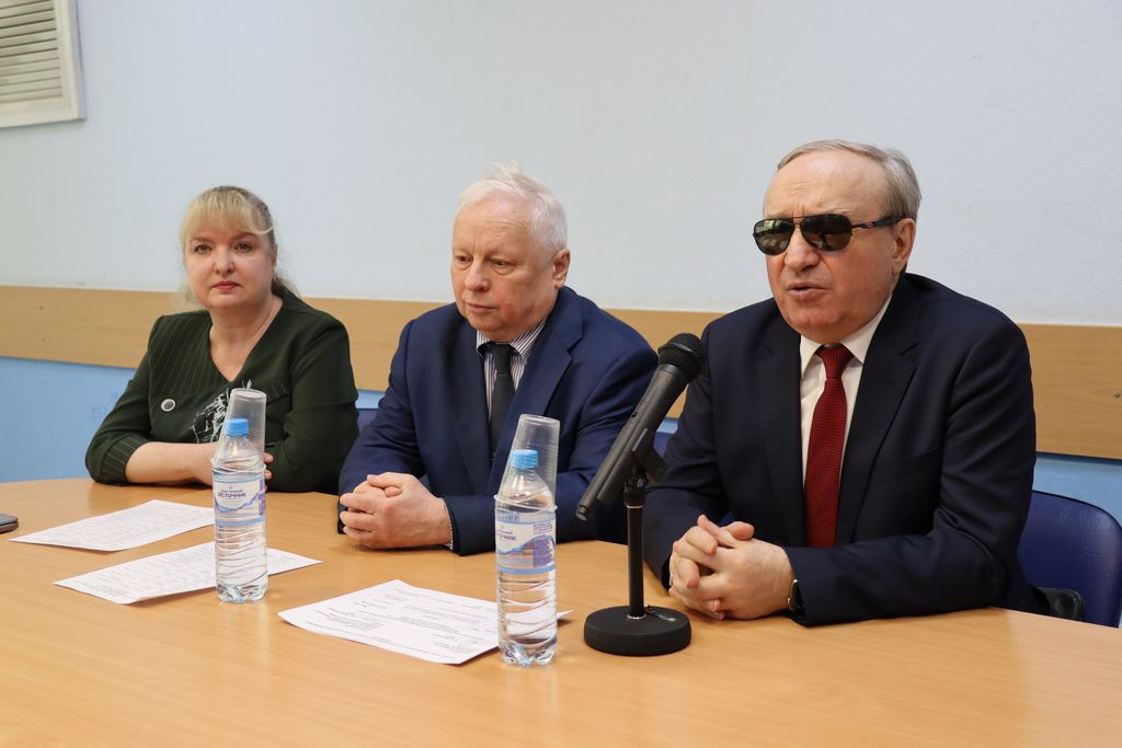 Выступление президента ВОС В. В. Сипкина по вопросам деятельности ВОС