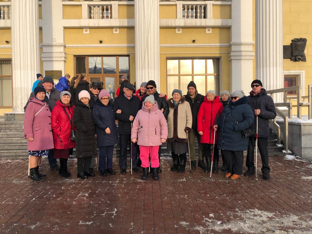 В Алтайской региональной организации ВОС продолжается реализация проекта «Мой Алтай — тебя мы чувствуем и слышим», поддержанного Фондом Президентских грантов