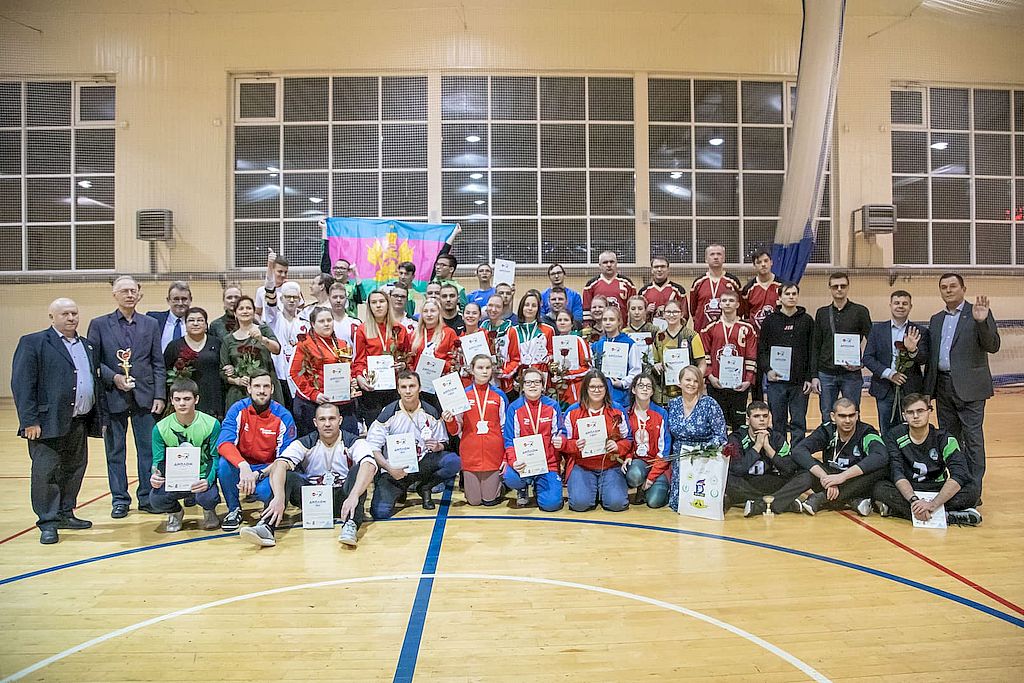 Состоялся Открытый международный турнир спортивных клубов по голболу среди инвалидов по зрению на Кубок президента ВОС