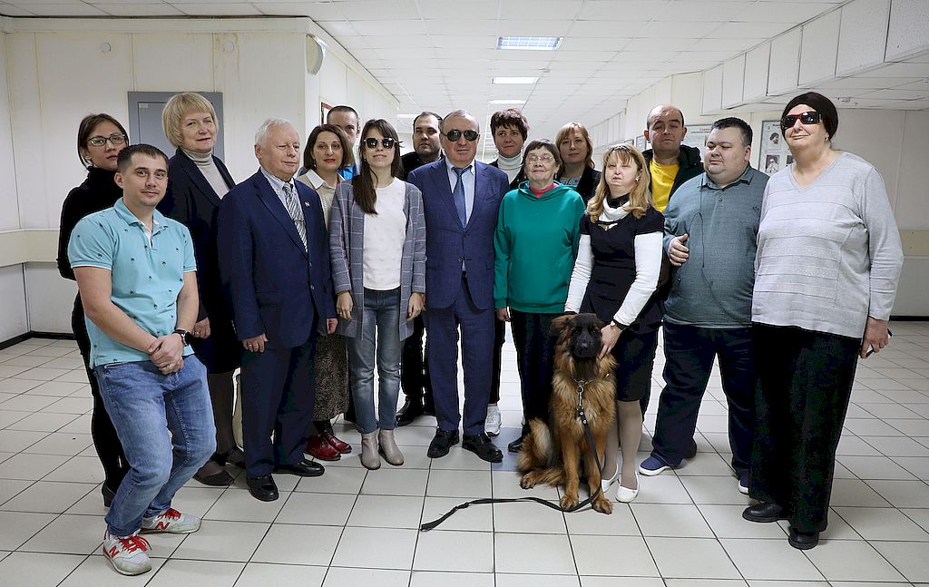 Президент ВОС В. В. Сипкин, директор Института 