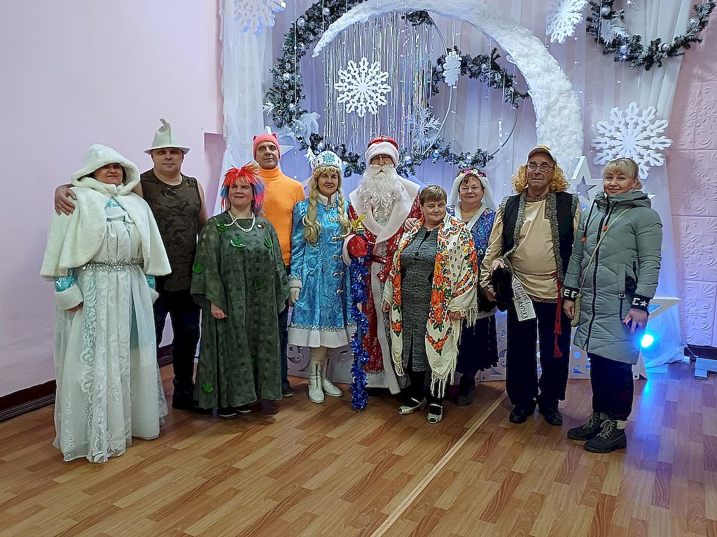 Состоялся показ новогодней сказки в исполнении театрального коллектива «Сполохи» Архангельской местной организации ВОС