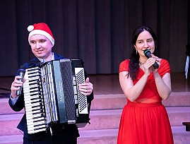 Новогодний молодёжный вечер прошёл в Культурно-спортивном реабилитационном комплексе ВОС в Москве