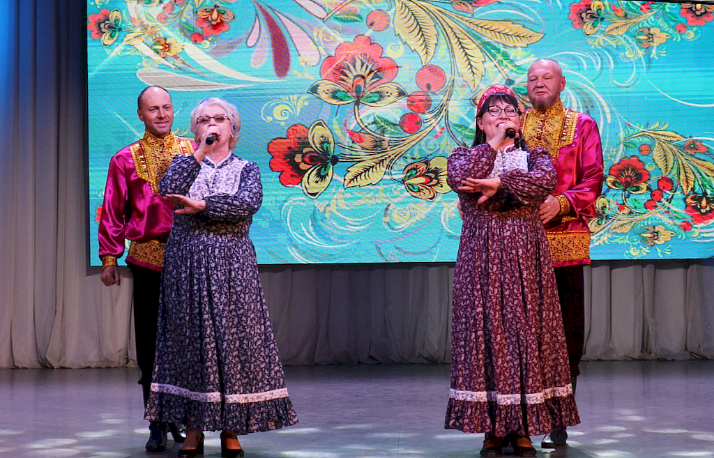 на сцене Топунова Надежда Шаимова Флюра