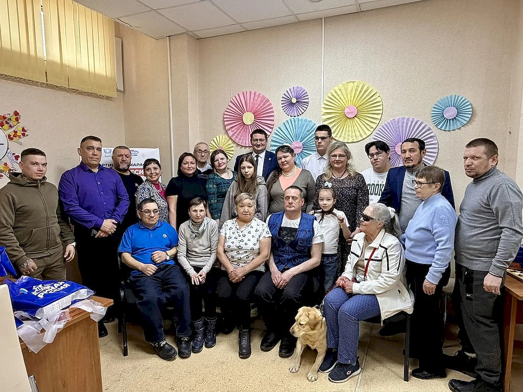 Члены Ненецкой МО ВОС на турнире по шашкам в рамках марафона Сила России 15.04.2026