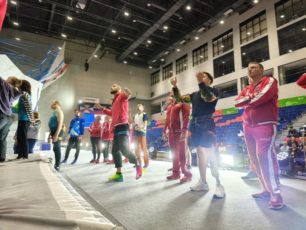 В Москве определили первых чемпионов России по параскалолазанию