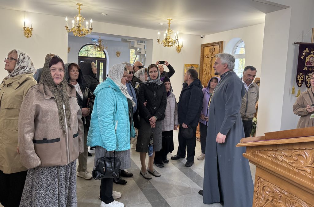 Белгородцы в храме 