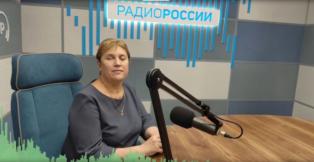 Наталья Гапиенко в студии