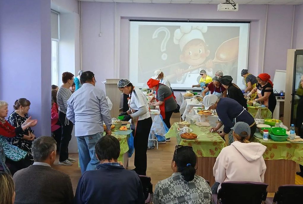 Участники конкурса готовят свои блюда