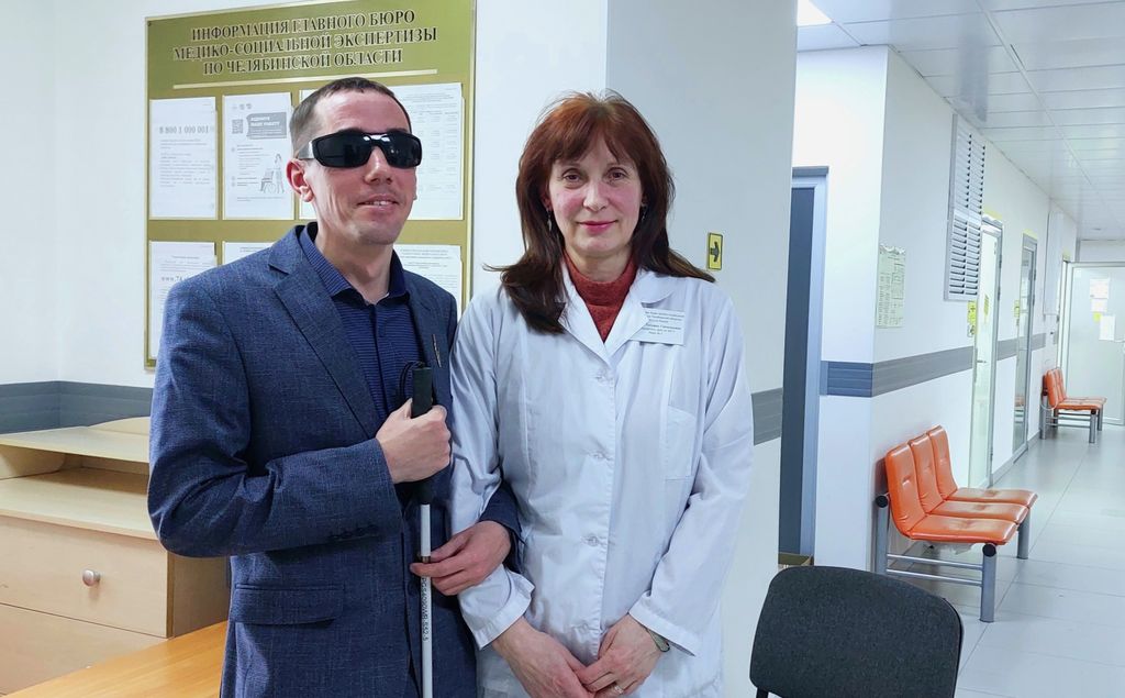 Председатель Челябинской ОО ВОС встретился с руководителем медико-социальной экспертизы