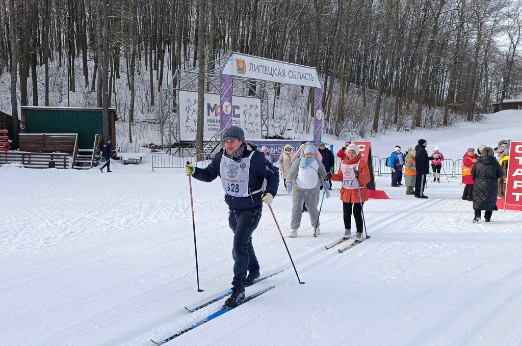 Липецкая областная организация ВОС провела региональный  турнир по лыжным гонкам среди инвалидов по зрению