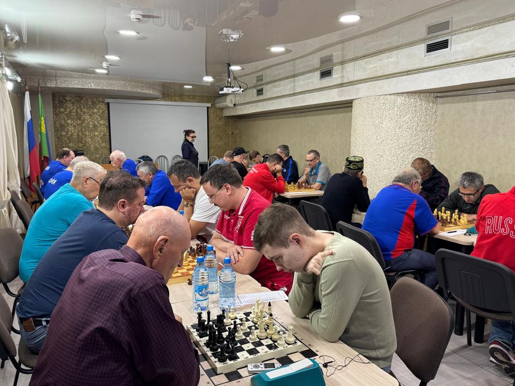 В Хакасии проходит чемпионат России по быстрым шахматам спорта слепых